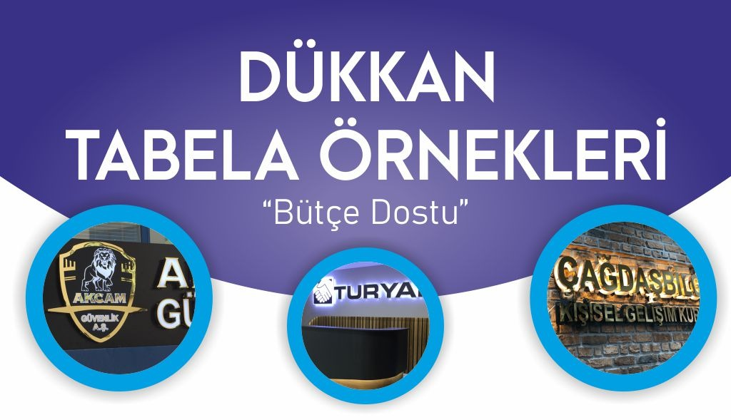 Dükkan Tabela Örnekleri